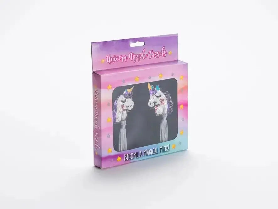 Unicorn Nipple Tassels - Become a Magical Minx The Diabolical Gift People Ziya Blue