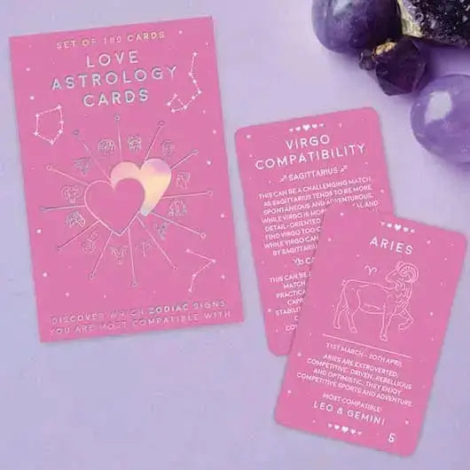 Unlock Your Stars With These Love Astrology Cards Gift Republic Ziya Blue