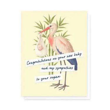 Vagina Sympathy Card CARDIDEOLOGY Ziya Blue