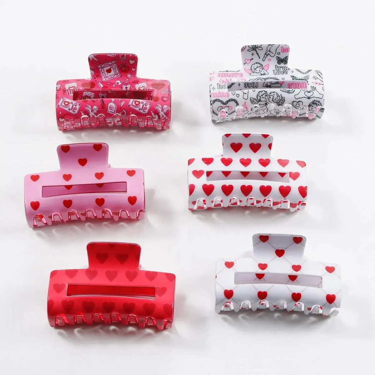 Valentine's Hair Claw Ziya Blue Ziya Blue