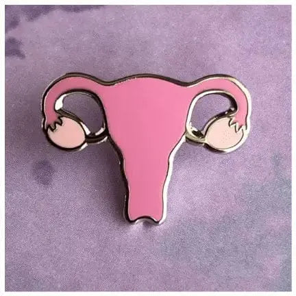 Wandering Uterus Pin | The "Hysteria" History Badge Rad Girl Creations Ziya Blue