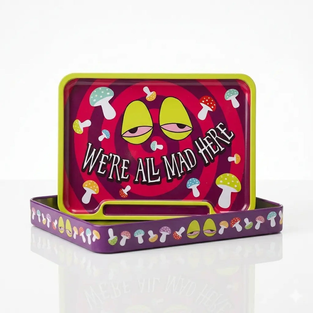 Were All Mad Here Stash Box: Embrace the Wonderland Madness  Ziya Blue