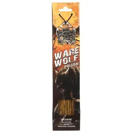 Werewolf Poison Incense Sticks: The Gothic Vanilla Decor Ziya Blue Ziya Blue