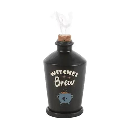 Witches Brew Incense Burner | Potion Bottle Smoking Elixir Something Different Ziya Blue