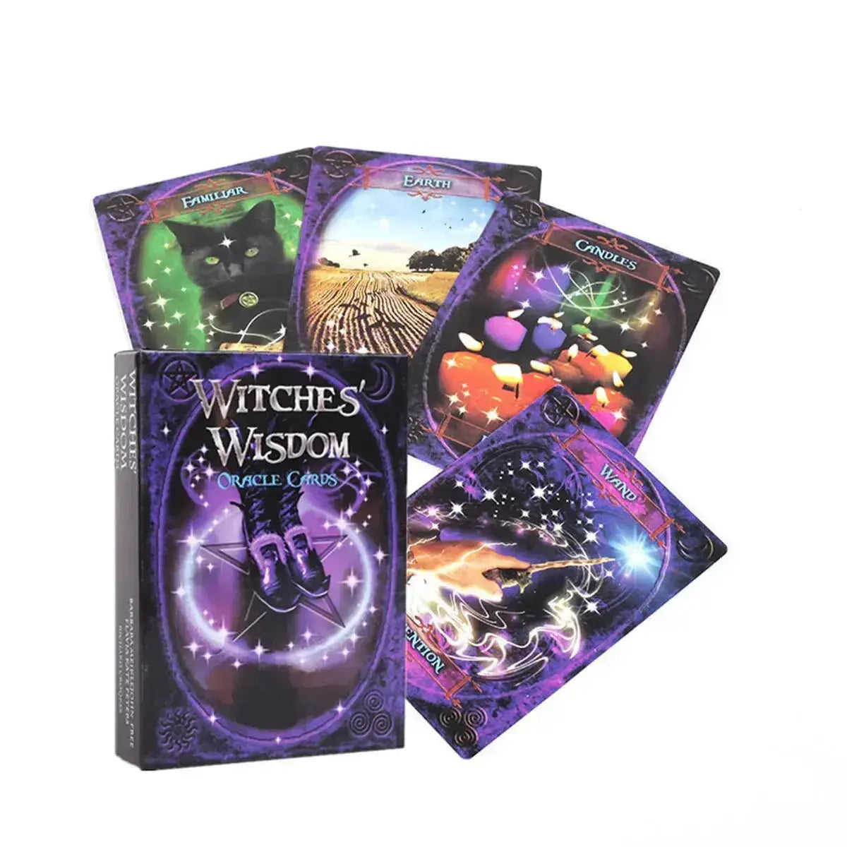 Witches' Wisdom Oracle | 48-Card Mini Earth Deck Ziya Blue Ziya Blue