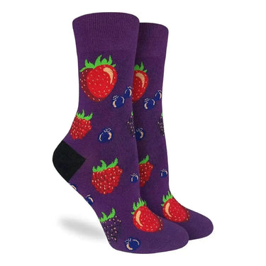 Women's Berries Socks: A Sweet Pick Good Luck Sock Ziya Blue