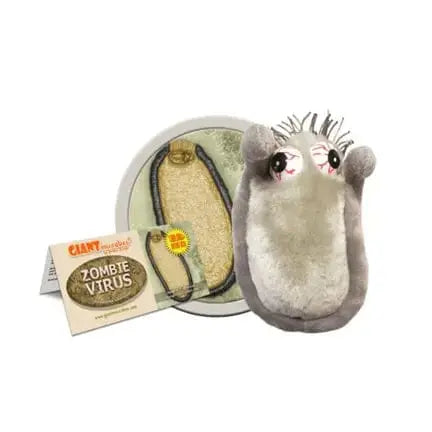 Zombie Virus Plush – Undead Soft Toy (Braaaains?) Giant Microbes Ziya Blue