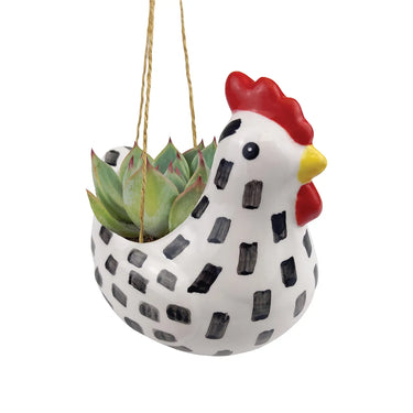 Hen Mini Hanging Planters - Multiple Styles