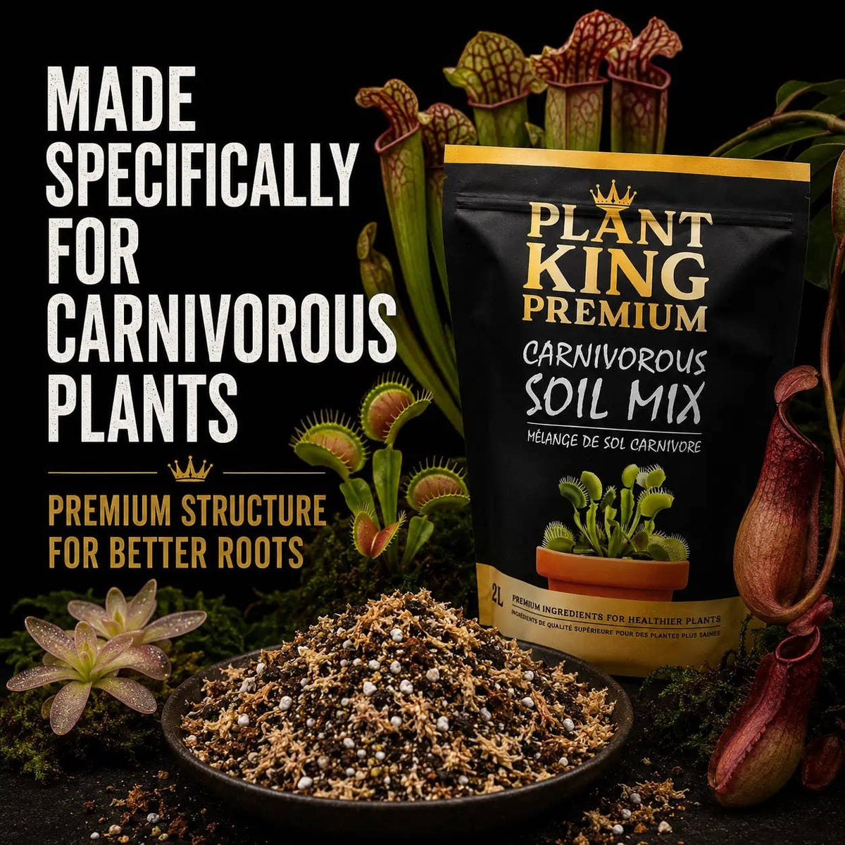 Carnivorous Potting Soil Mix | 2L