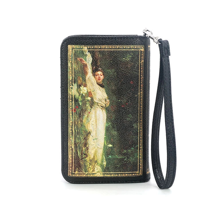 The Fate of Ophelia Book Clutch Bag in Vinyl