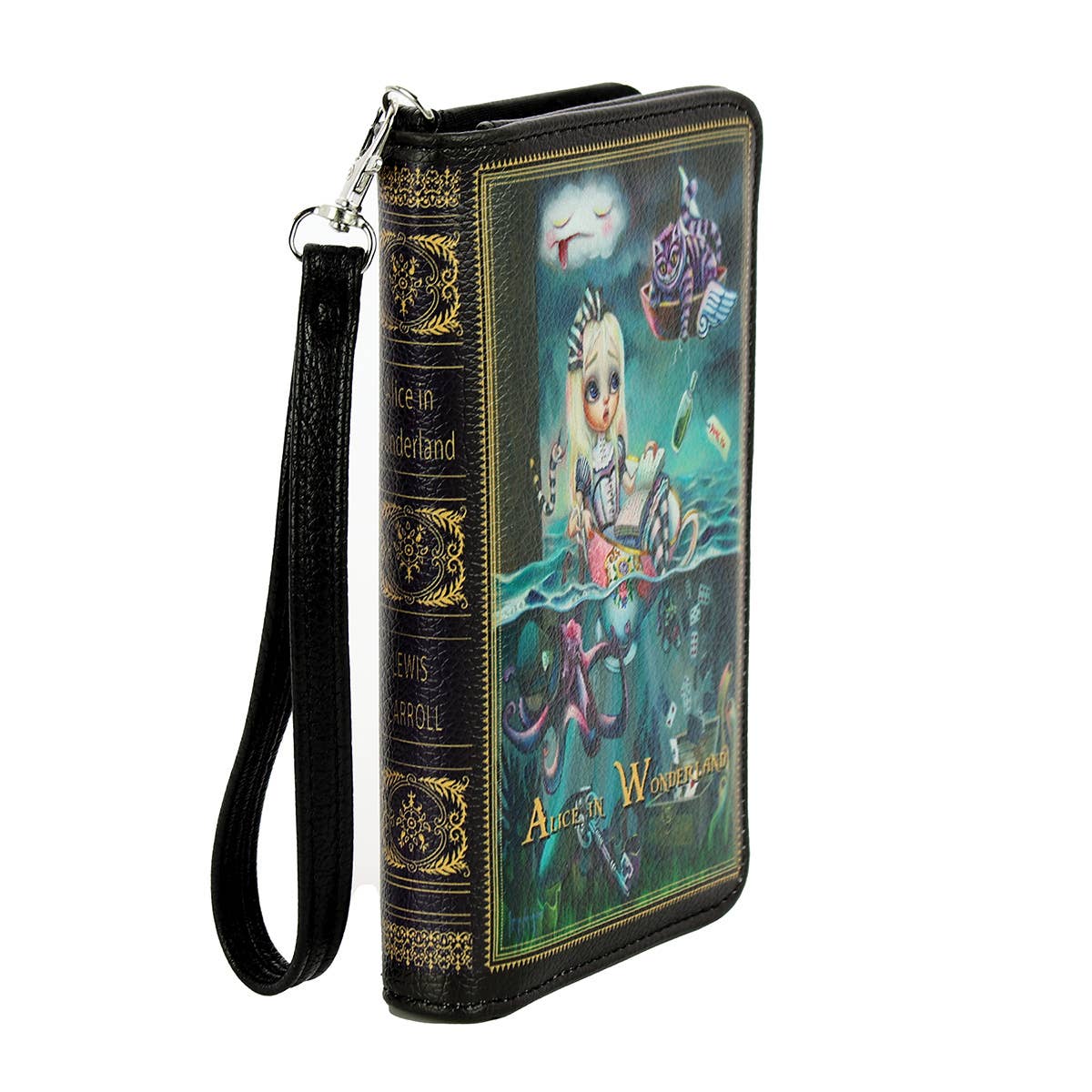 Teary Alice in Wonderland Book Wallet | Literary Accessories