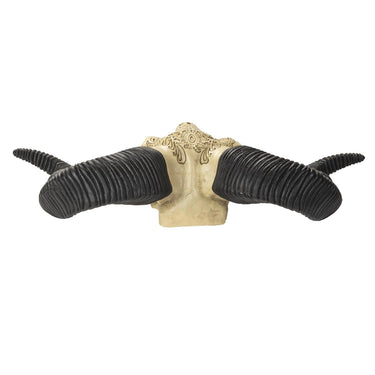 Large Decorative Ram Skull | Faux Taxidermy Gothic Decor