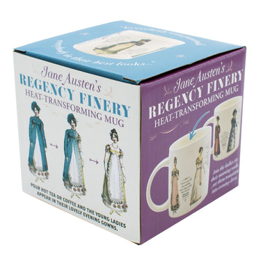 Jane Austen Regency Clothing Heat-Changing Mug: Where Literary Wit Meets Magical Morning Brews