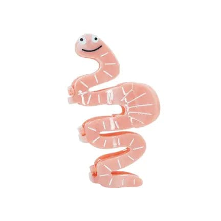 Worm Hair Claw – The "Early Bird" Style Essential - Ziya Blue